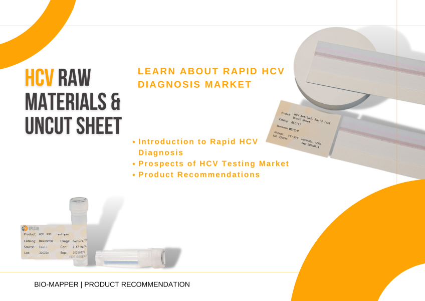 Learn about Rapid HCV Diagnosis Market ——HCV Raw Materials & Uncut Sheet